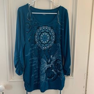 SHOP CLOSING!!  Bobbie Brooks 2X long sleeved shirt.